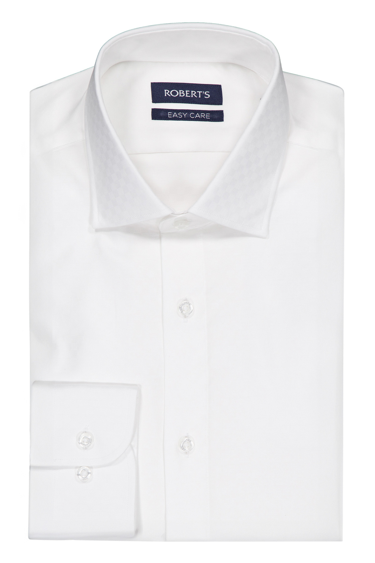 Camisa Formal Roberts Easy Care Color Blanco Slim Fit