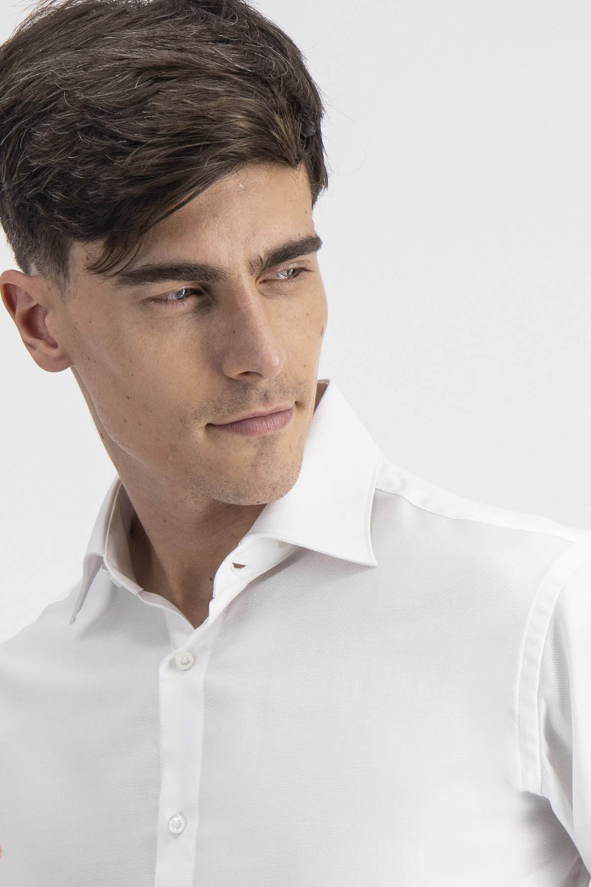 Camisa Formal Roberts Easy Care Contemporary Fit Color Blanco