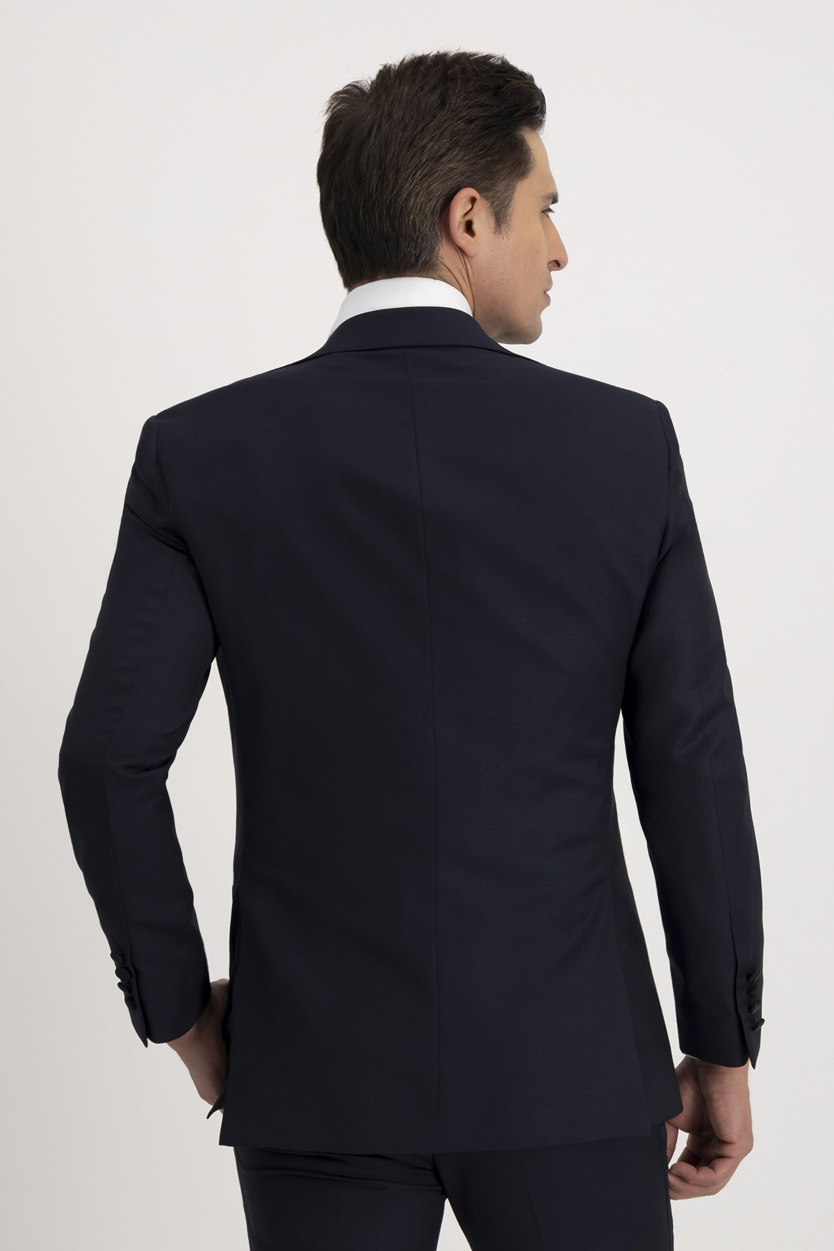 Smoking Calderoni Azul Marino Slim Fit