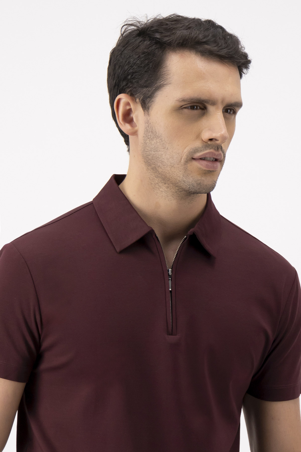 Polo Mercerized Cotton Calderoni Contemporary Fit