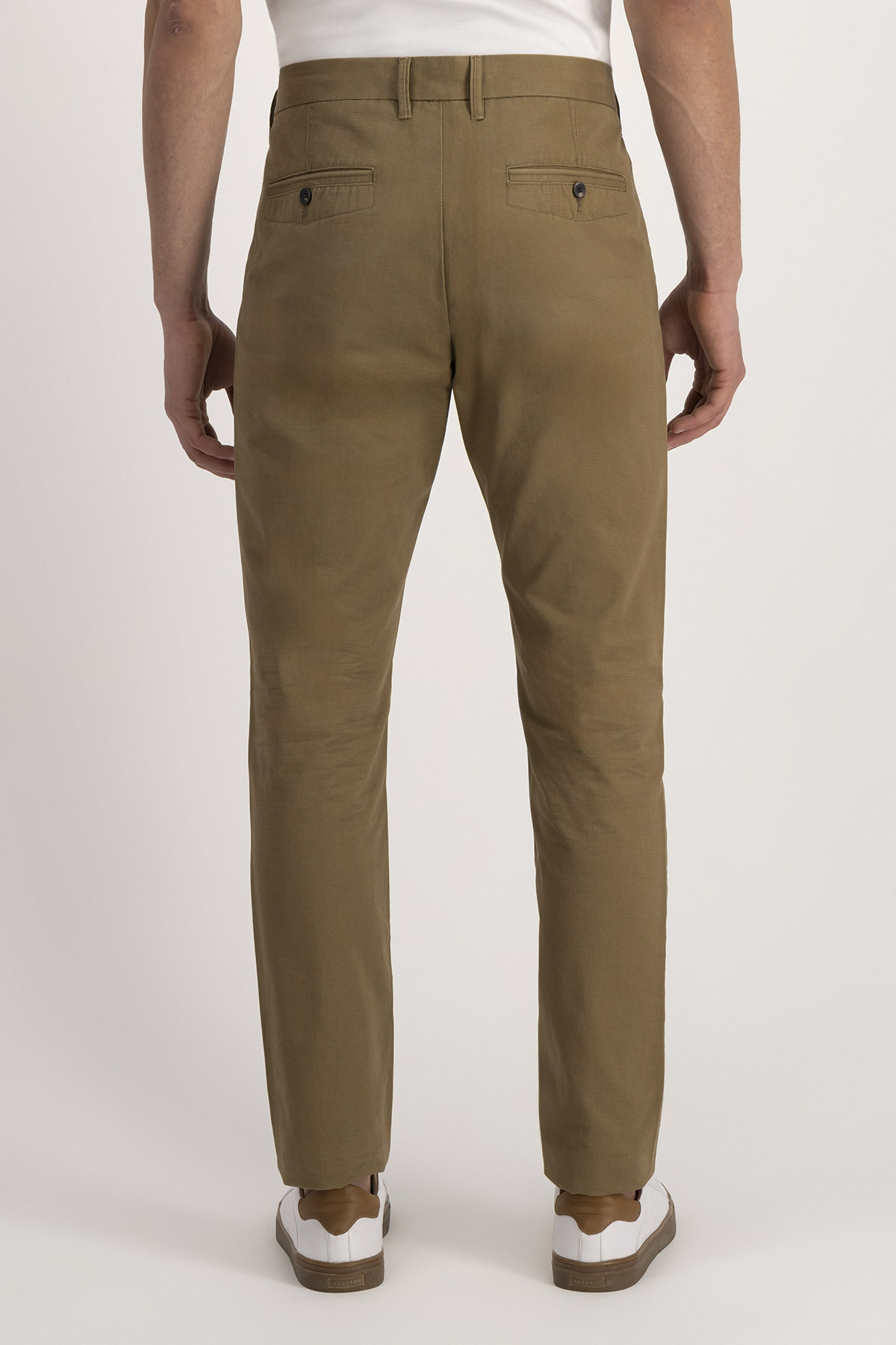 Pantalón Casual Roberts Verde Contemporary Fit