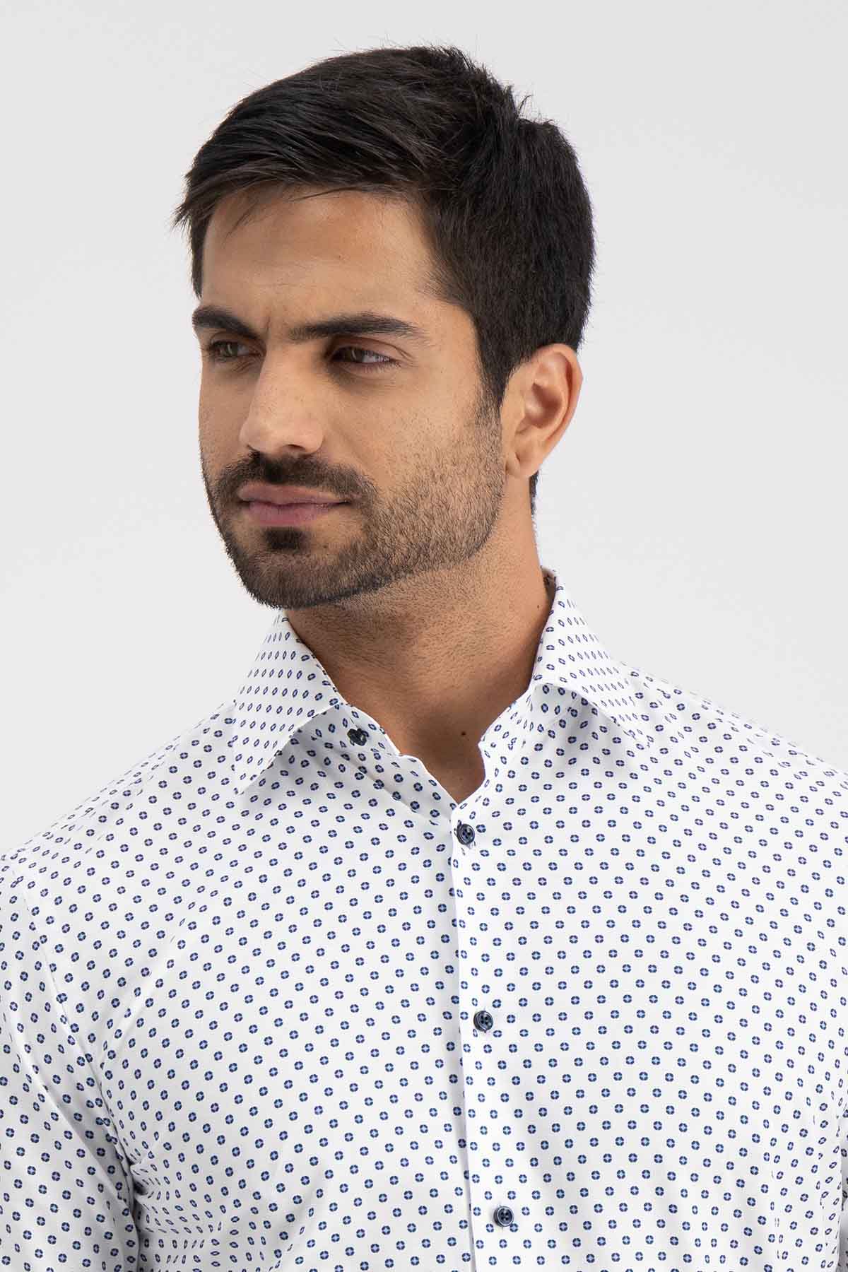 Camisa Boss Formal Blanca Regular Fit