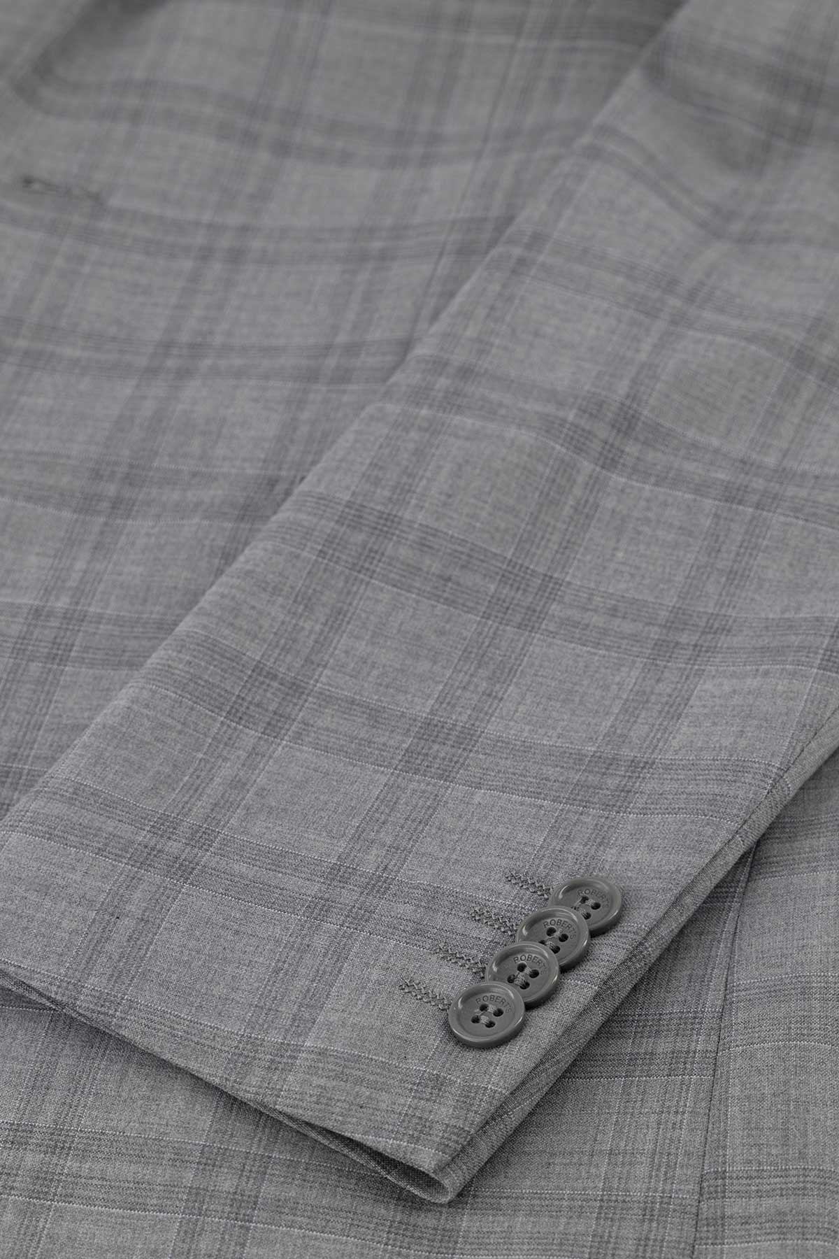 Robert Slim Fit Gris Claro