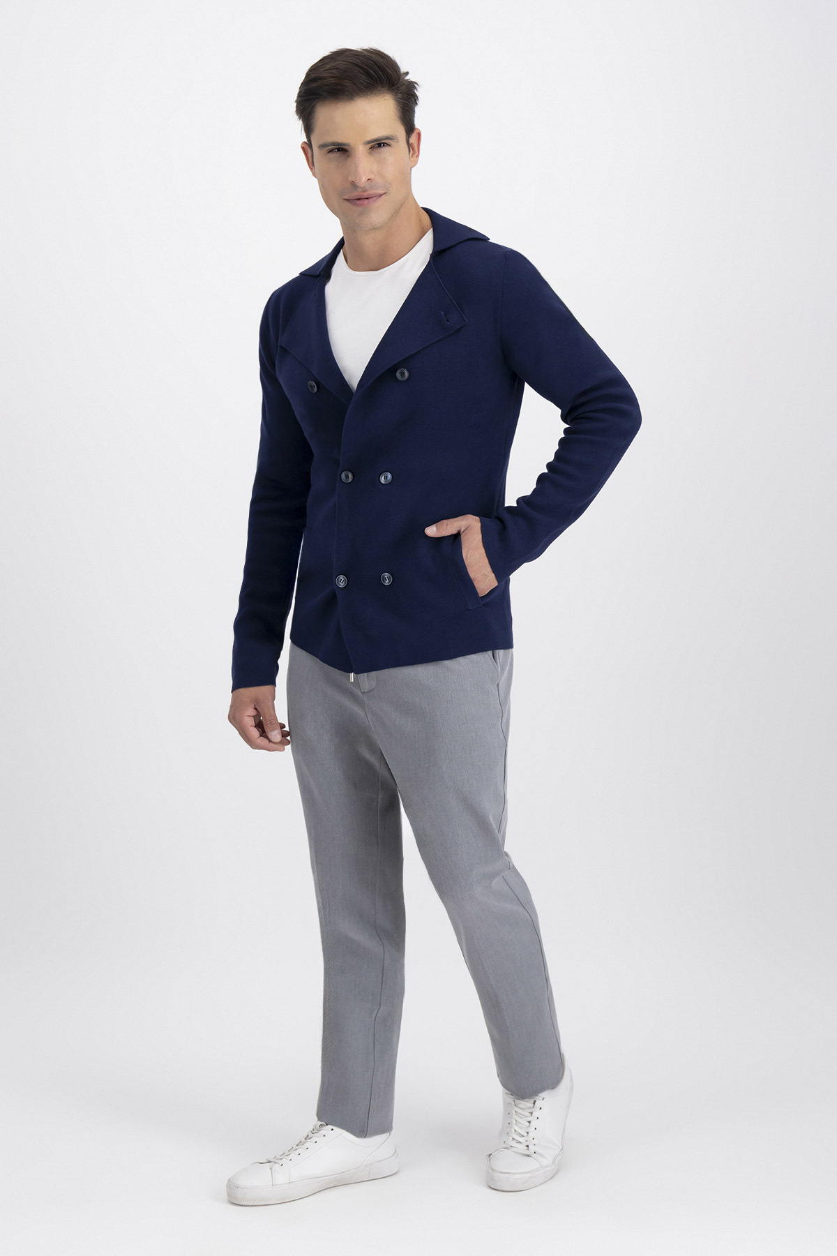 Pantalón Formal Slim Fit Gris