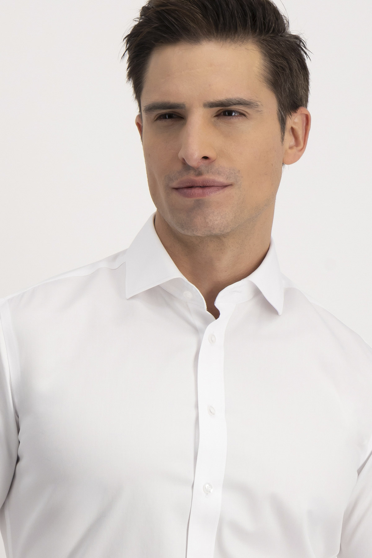 Camisa Formal NON IRON Calderoni Blanco Contemporary Fit