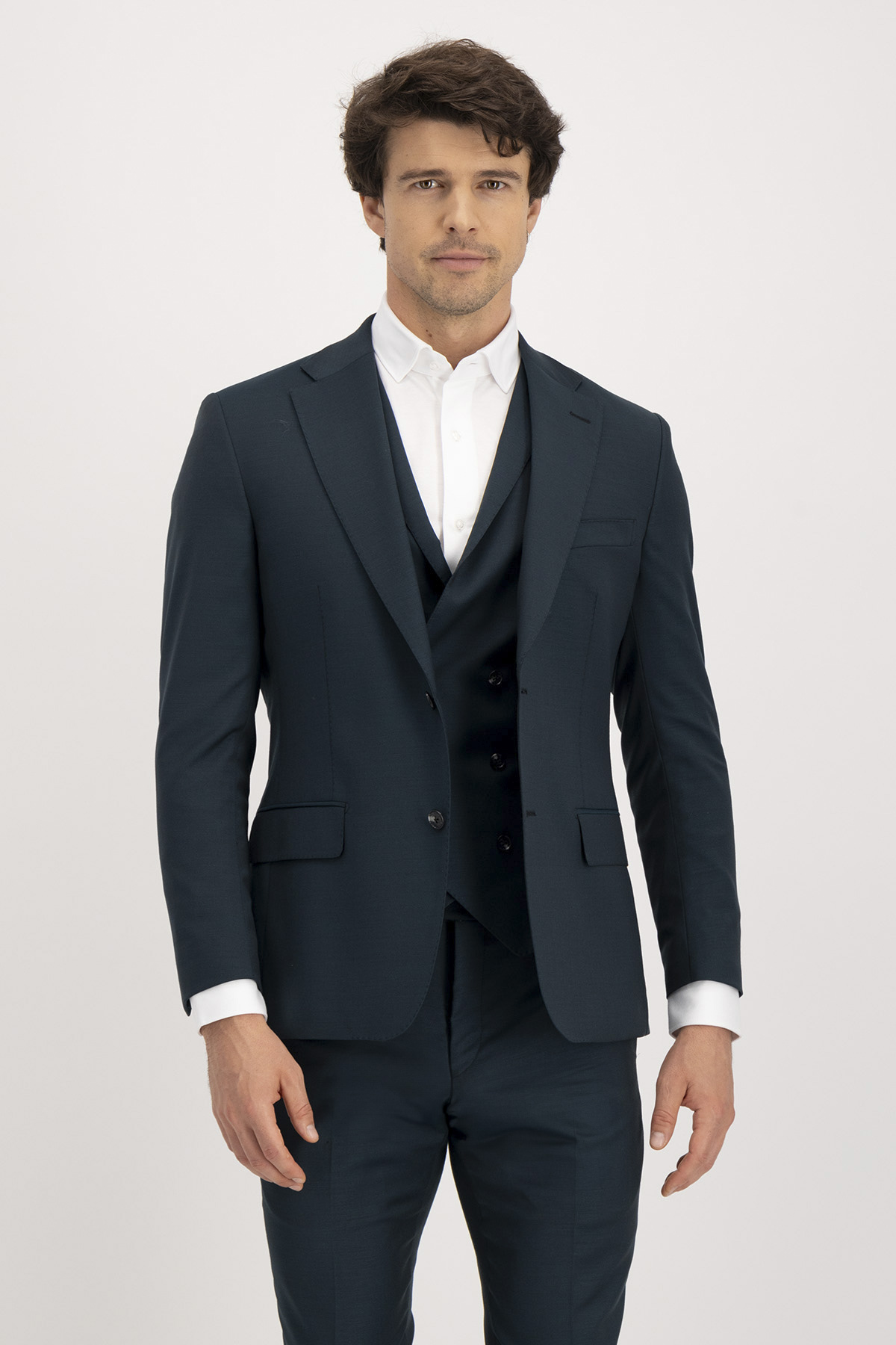 Traje Trío Roberts Verde Esmeralda Slim Fit