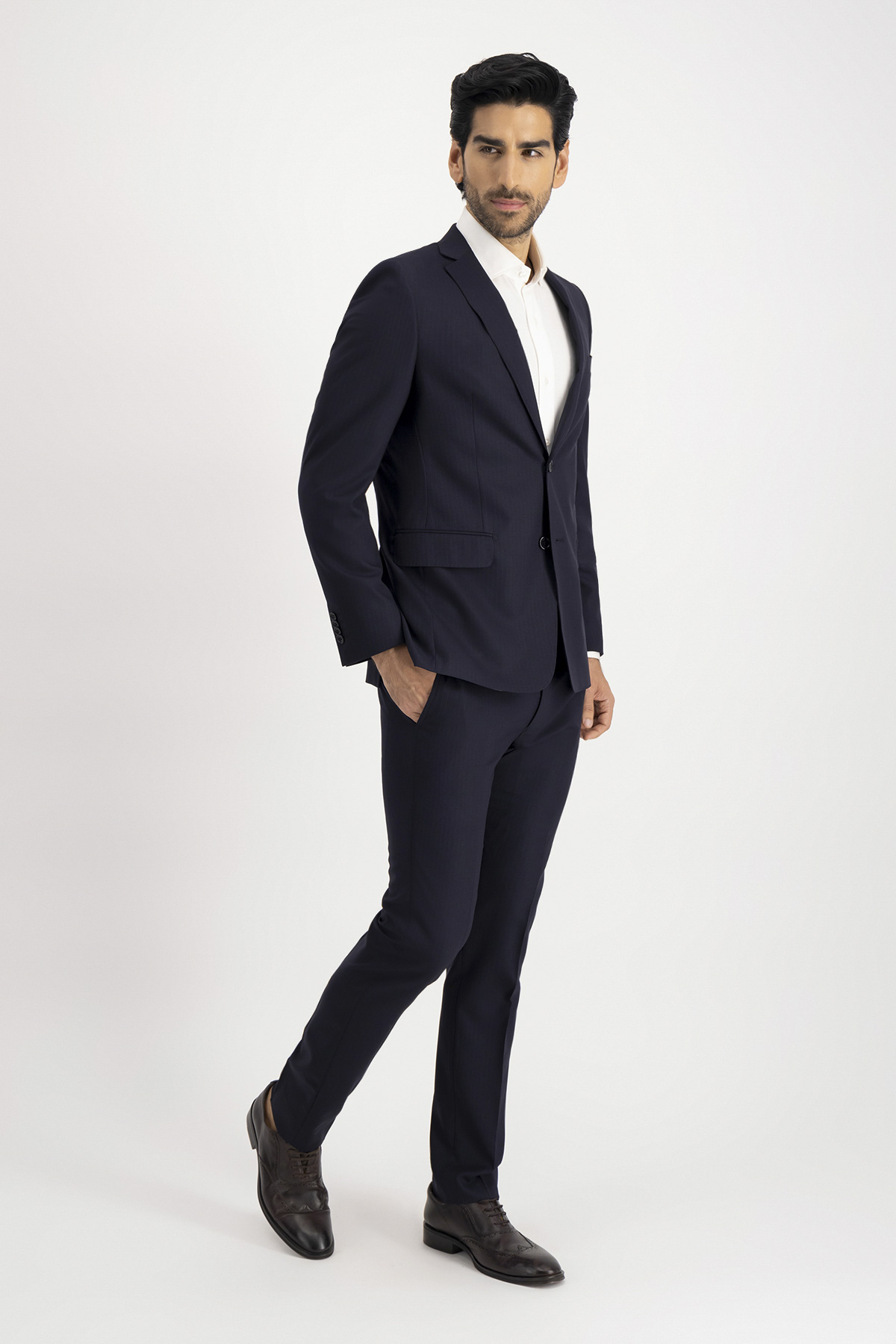 Traje Slim Fit Azul Marino