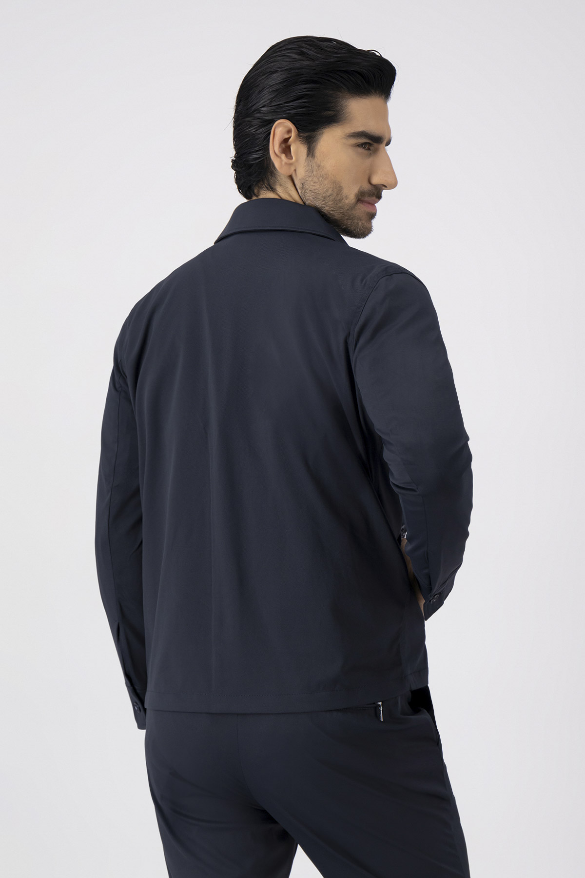 Sobrecamisa Anatomic Technology Slim Fit Azul Marino