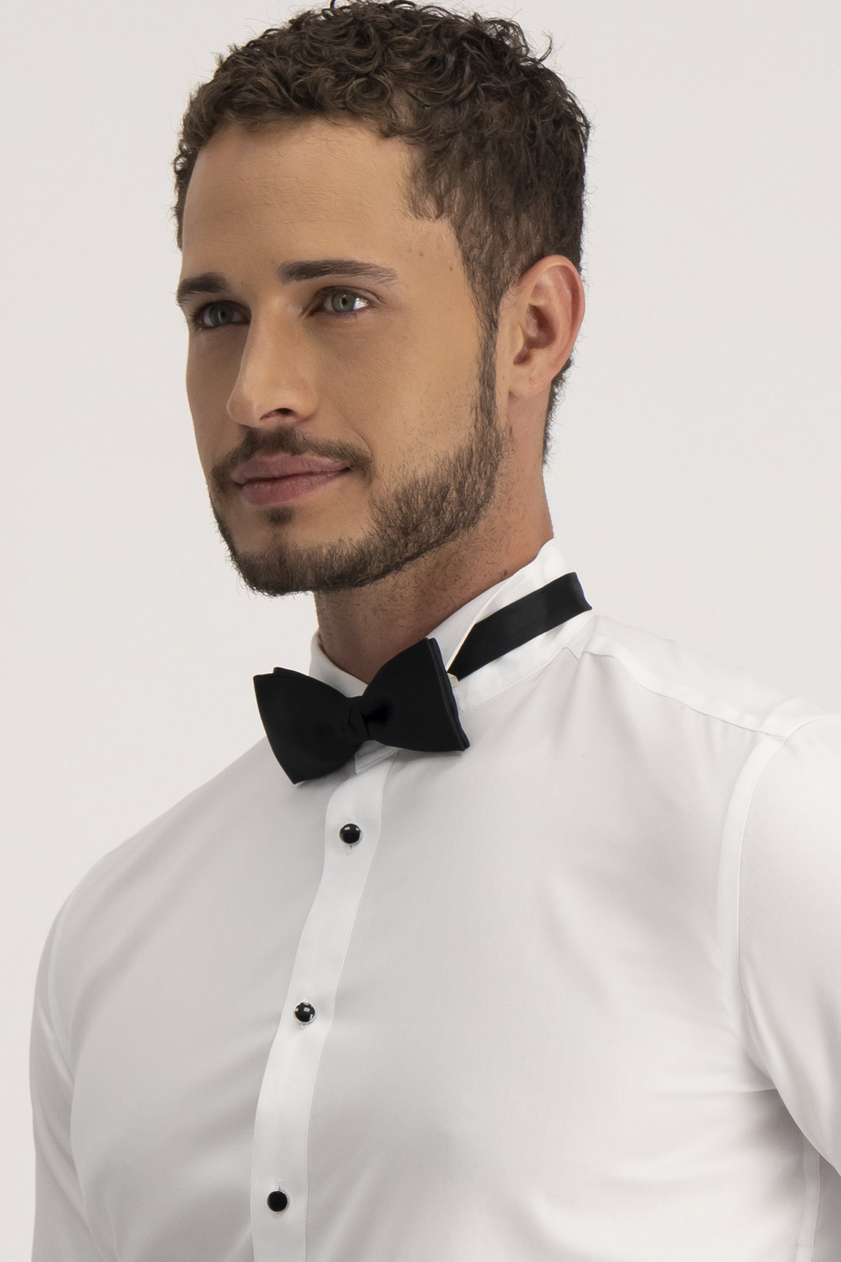 Camisa Formal NON IRON Calderoni Blanco Contemporary Fit