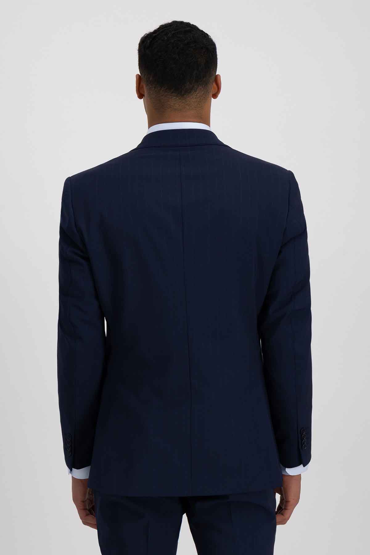 Traje Azul Marino Calderoni Slim Fit