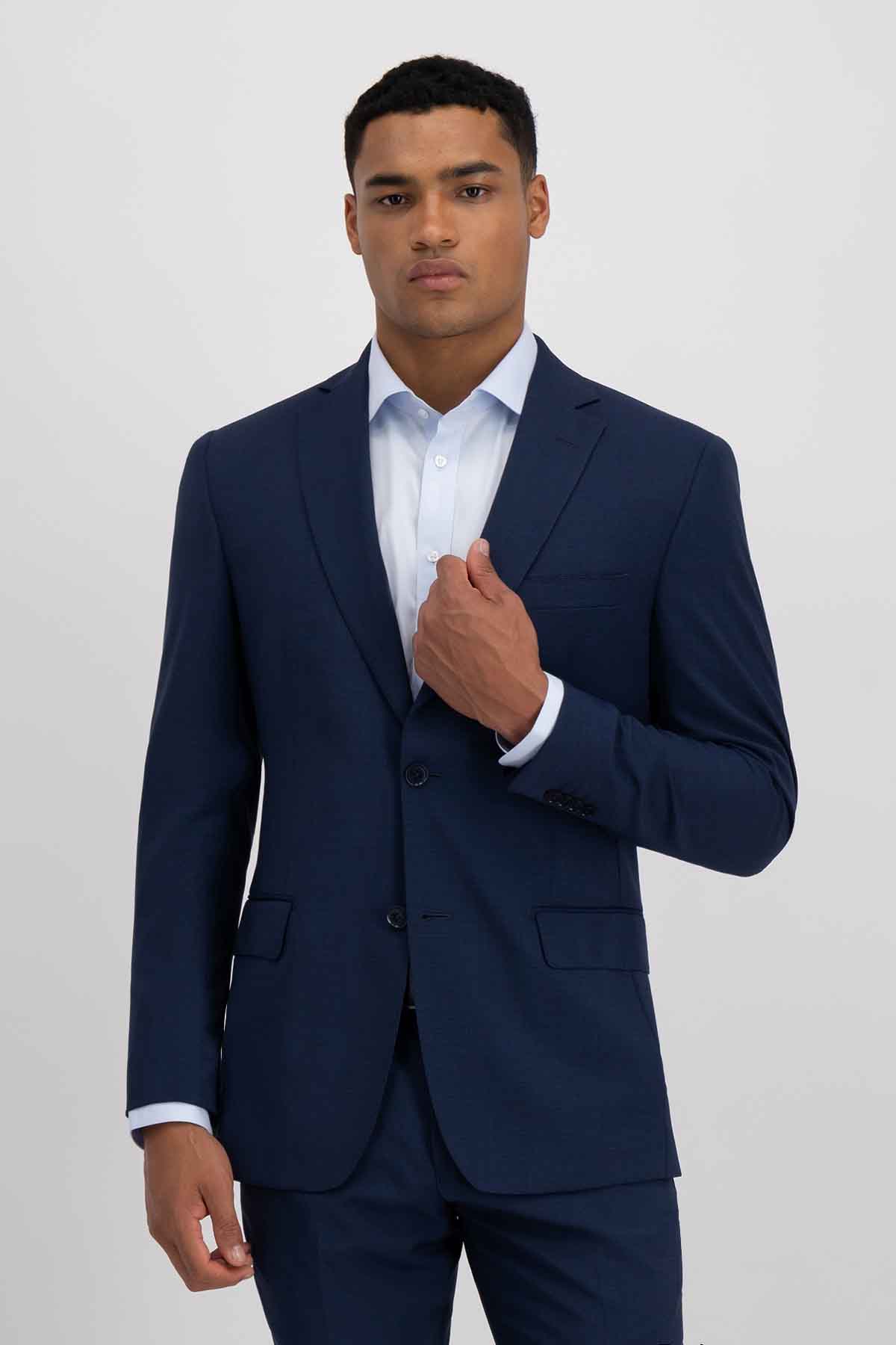 Traje Azul Marino Calderoni Slim Fit