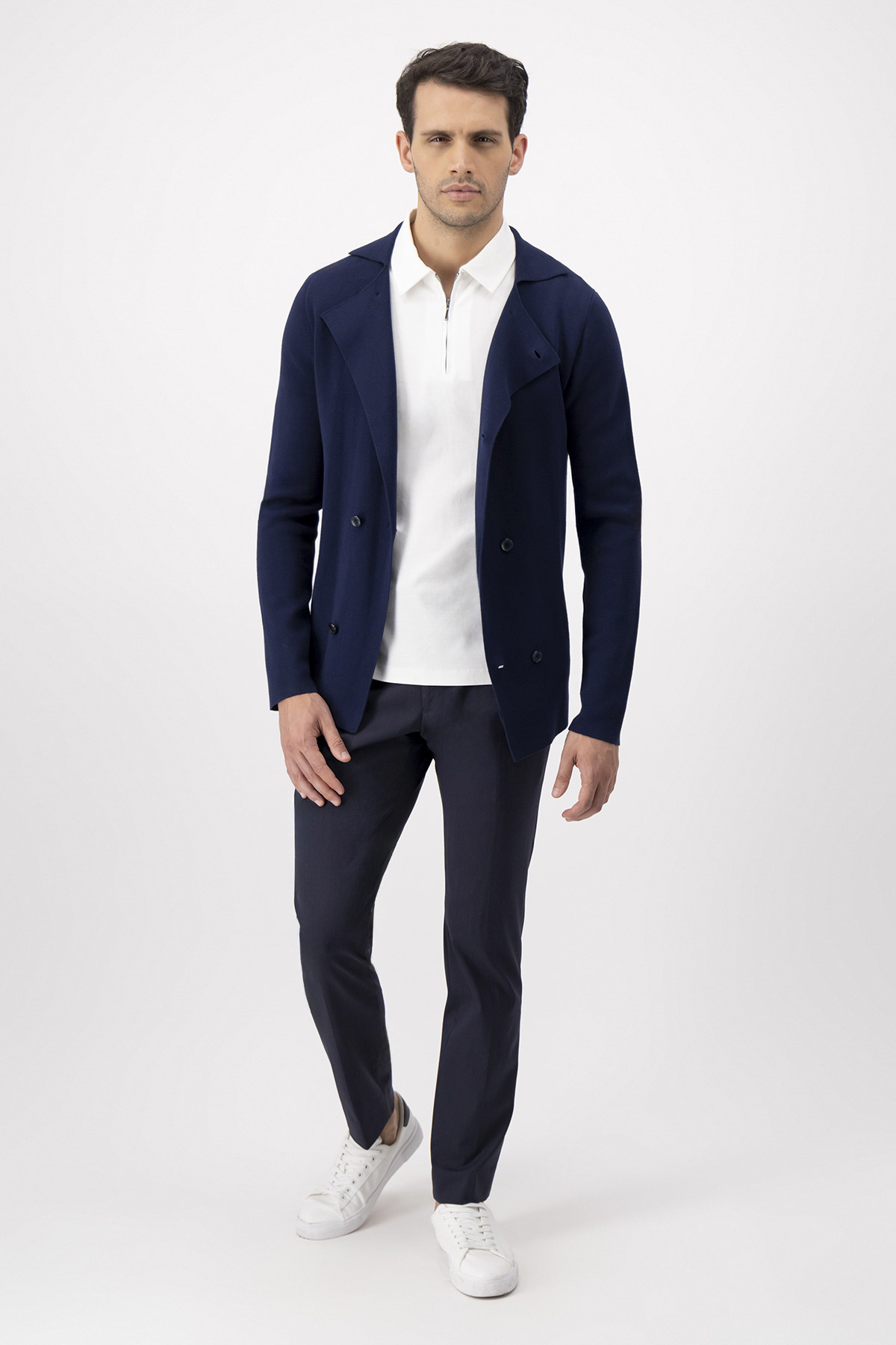 Suéter Contemporary Fit Azul Marino